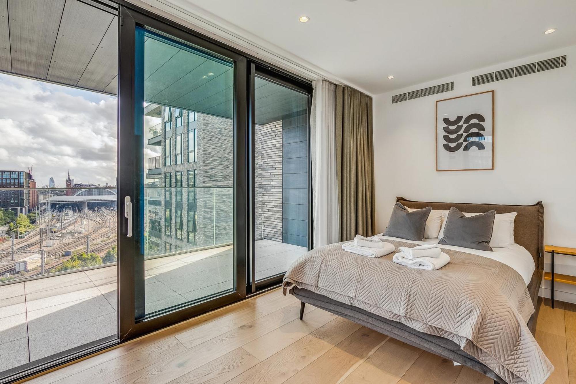 Modern King'S Cross Apartments Лондон Номер фото